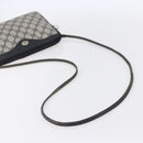 GUCCI GG Supreme Shoulder Bag PVC Navy Gold 97 02 068 Auth ep12195-7