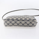 GUCCI GG Supreme Shoulder Bag PVC Navy Gold 97 02 068 Auth ep12195-9