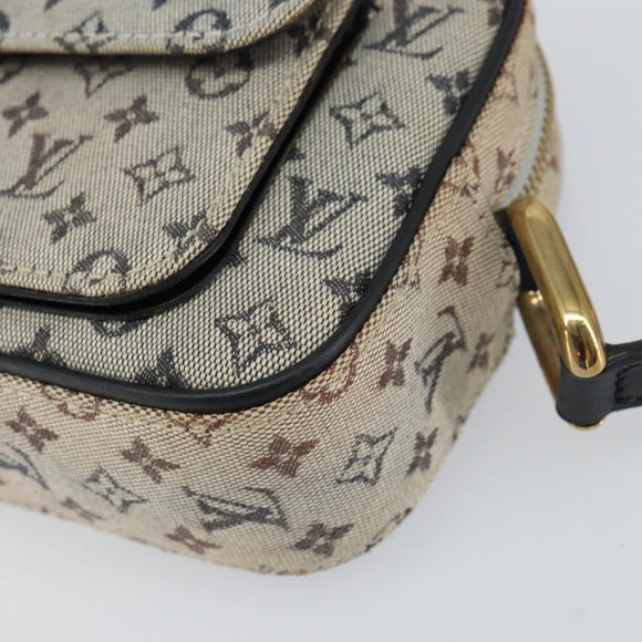 LOUIS VUITTON Monogram Mini Juliet MM Shoulder Bag Blue M92004 LV Auth ep12196