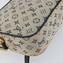LOUIS VUITTON Monogram Mini Juliet MM Shoulder Bag Blue M92004 LV Auth ep12196-13