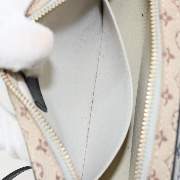 LOUIS VUITTON Monogram Mini Juliet MM Shoulder Bag Blue M92004 LV Auth ep12196