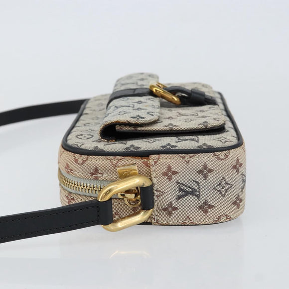 LOUIS VUITTON Monogram Mini Juliet MM Shoulder Bag Blue M92004 LV Auth ep12196