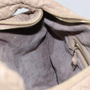 BOTTEGA VENETA INTRECCIATO Hobo Shoulder Bag Leather Beige 115653 Auth ep12202-19