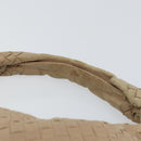 BOTTEGA VENETA INTRECCIATO Hobo Shoulder Bag Leather Beige 115653 Auth ep12202-8