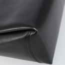 GUCCI Hand Bag Leather Black Gold 406 000 1080 Auth ep12203-16