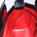 GUCCI Hand Bag Leather Black Gold 406 000 1080 Auth ep12203-20