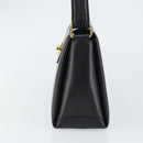 GUCCI Hand Bag Leather Black Gold 406 000 1080 Auth ep12203-3