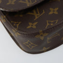 LOUIS VUITTON Monogram Saint Cloud PM Shoulder Bag M51244 LV Auth ep12207-16