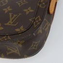 LOUIS VUITTON Monogram Saint Cloud PM Shoulder Bag M51244 LV Auth ep12207-17