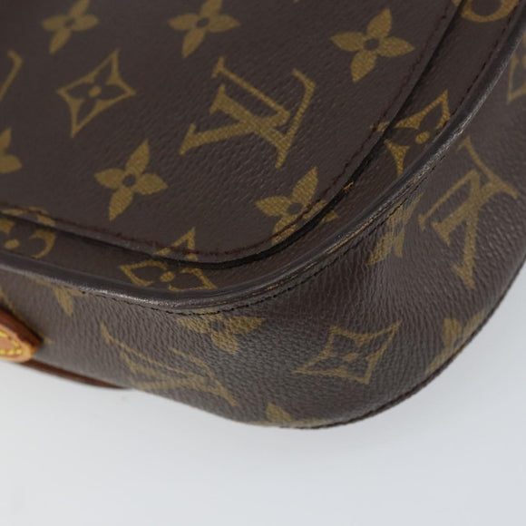 LOUIS VUITTON Monogram Saint Cloud PM Shoulder Bag M51244 LV Auth ep12207