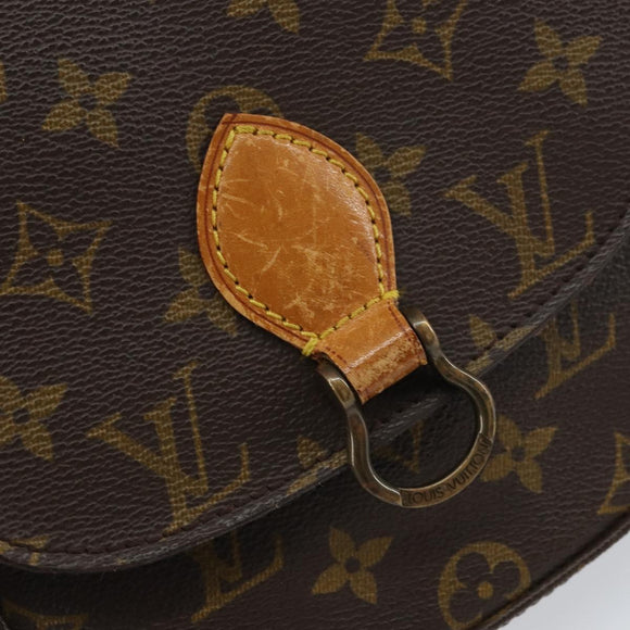 LOUIS VUITTON Monogram Saint Cloud PM Shoulder Bag M51244 LV Auth ep12207