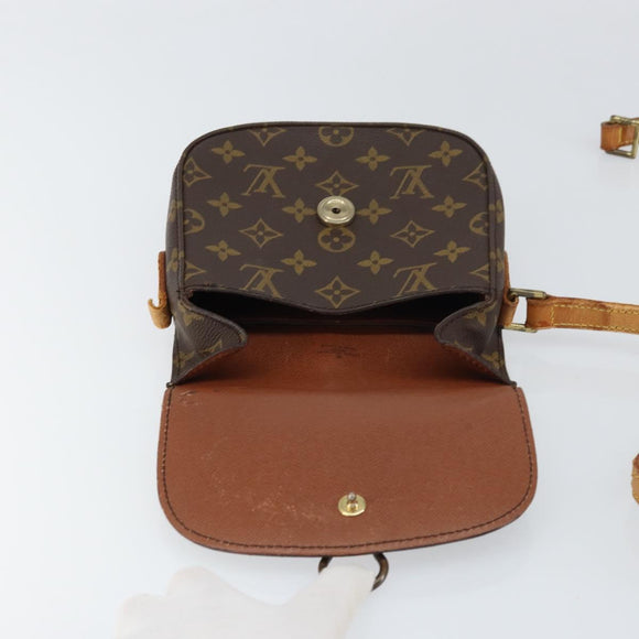 LOUIS VUITTON Monogram Saint Cloud PM Shoulder Bag M51244 LV Auth ep12207