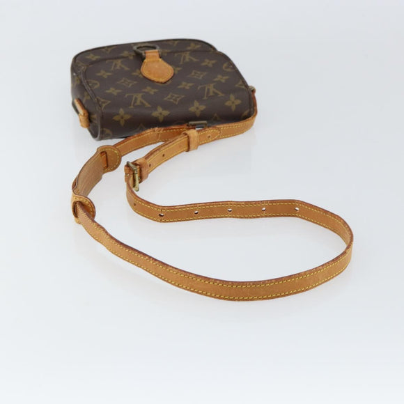 LOUIS VUITTON Monogram Saint Cloud PM Shoulder Bag M51244 LV Auth ep12207