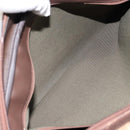 Burberrys Nova Check Boston Bag Canvas Beige Gold Auth ep12208-12