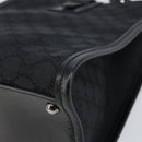 GUCCI GG Canvas Shoulder Bag Black 110292 Auth ep12209-10