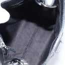 GUCCI GG Canvas Shoulder Bag Black 110292 Auth ep12209-16