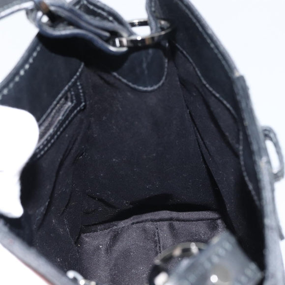 GUCCI GG Canvas Shoulder Bag Black 110292 Auth ep12209