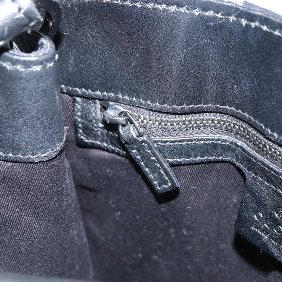 GUCCI GG Canvas Shoulder Bag Black 110292 Auth ep12209