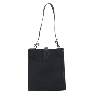 GUCCI GG Canvas Shoulder Bag Black 110292 Auth ep12209 - 0