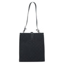 GUCCI GG Canvas Shoulder Bag Black 110292 Auth ep12209-3