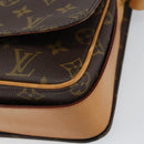 LOUIS VUITTON Monogram Cartouchiere GM Shoulder Bag M51252 LV Auth ep12210-14