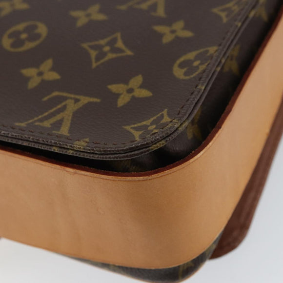 LOUIS VUITTON Monogram Cartouchiere GM Shoulder Bag M51252 LV Auth ep12210