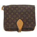 LOUIS VUITTON Monogram Cartouchiere GM Shoulder Bag M51252 LV Auth ep12210-13
