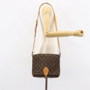 LOUIS VUITTON Monogram Cartouchiere GM Shoulder Bag M51252 LV Auth ep12210-25