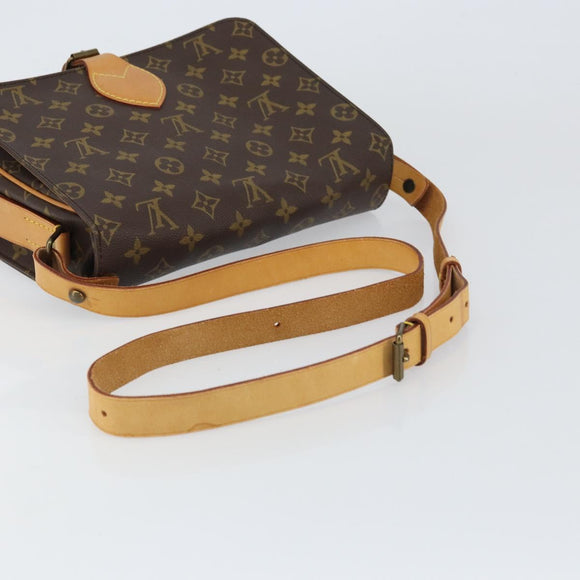 LOUIS VUITTON Monogram Cartouchiere GM Shoulder Bag M51252 LV Auth ep12210