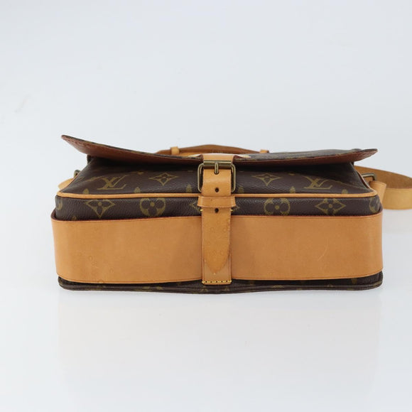 LOUIS VUITTON Monogram Cartouchiere GM Shoulder Bag M51252 LV Auth ep12210
