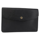 LOUIS VUITTON Epi Montaigne 27 Clutch Bag Black M52652 LV Auth ep12214-1