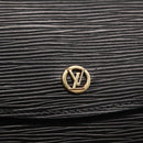 LOUIS VUITTON Epi Montaigne 27 Clutch Bag Black M52652 LV Auth ep12214-17