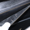 LOUIS VUITTON Epi Montaigne 27 Clutch Bag Black M52652 LV Auth ep12214-11