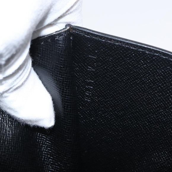 LOUIS VUITTON Epi Montaigne 27 Clutch Bag Black M52652 LV Auth ep12214