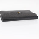 LOUIS VUITTON Epi Montaigne 27 Clutch Bag Black M52652 LV Auth ep12214-5