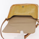 LOUIS VUITTON Monogram Vernis Thompson Street Bag Beige M91301 LV Auth ep12217-10