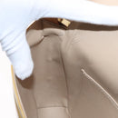 LOUIS VUITTON Monogram Vernis Thompson Street Bag Beige M91301 LV Auth ep12217-19