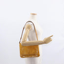 LOUIS VUITTON Monogram Vernis Thompson Street Bag Beige M91301 LV Auth ep12217-21