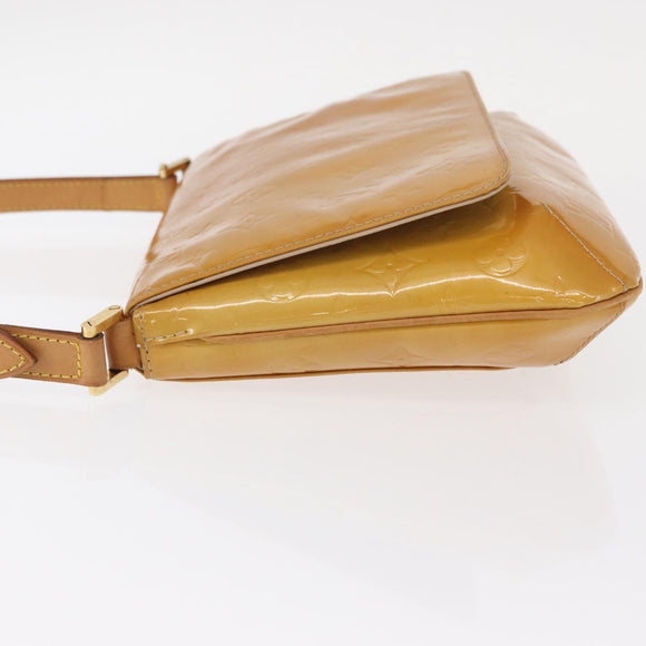 LOUIS VUITTON Monogram Vernis Thompson Street Bag Beige M91301 LV Auth ep12217