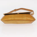 LOUIS VUITTON Monogram Vernis Thompson Street Bag Beige M91301 LV Auth ep12217-5