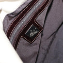 FENDI Mamma Baguette Shoulder Bag Canvas Beige Silver Auth ep12218-19