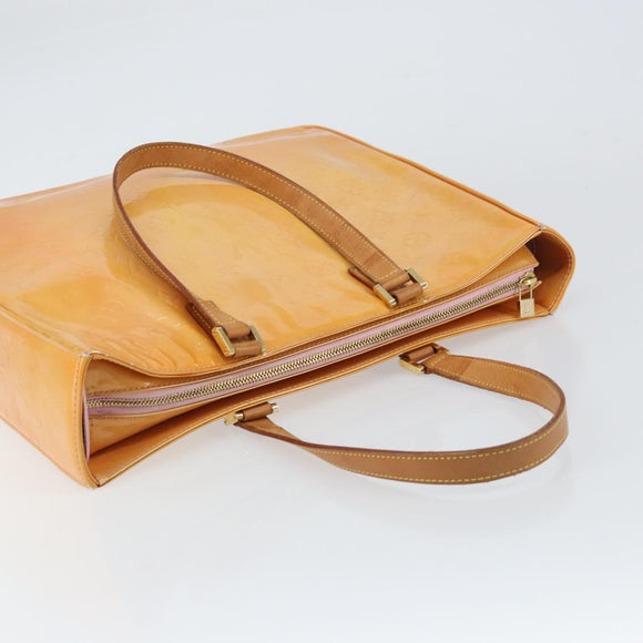 LOUIS VUITTON Monogram Vernis Columbus Bag Marshmallow Pink M91032 Auth ep12223