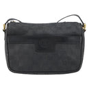 GUCCI GG Canvas Shoulder Bag Black Gold 001 14 0412 Auth ep12224-2