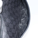 GUCCI GG Canvas Shoulder Bag Black Gold 001 14 0412 Auth ep12224-22