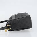 GUCCI GG Canvas Shoulder Bag Black Gold 001 14 0412 Auth ep12224-5