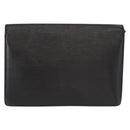 LOUIS VUITTON Epi Serie Dragonne Clutch Bag Black Noir M52612 LV Auth ep12225-2