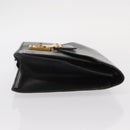 LOUIS VUITTON Epi Serie Dragonne Clutch Bag Black Noir M52612 LV Auth ep12225-3