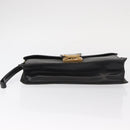 LOUIS VUITTON Epi Serie Dragonne Clutch Bag Black Noir M52612 LV Auth ep12225-5