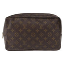 LOUIS VUITTON Monogram Trousse Toilette 28 Clutch Bag M47522 LV Auth ep12226-13