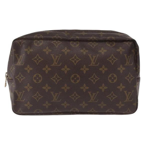 LOUIS VUITTON Monogram Trousse Toilette 28 Clutch Bag M47522 LV Auth ep12226